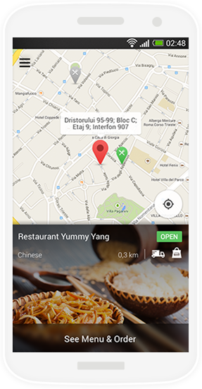 foodbooking app